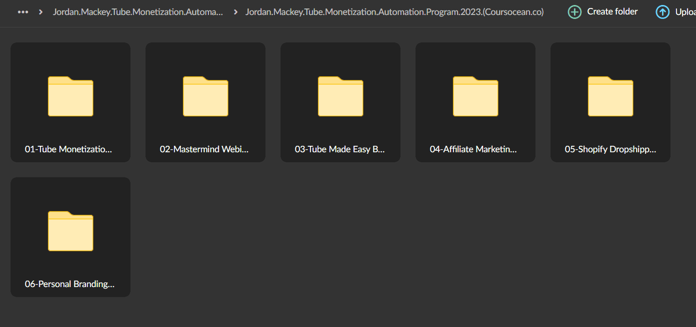 Jordan Mackey – Tube Monetization & Automation Program (2023)