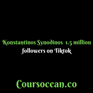 Konstantinos Synodinos - 0 to 1.5 million followers on Tiktok in 8 months