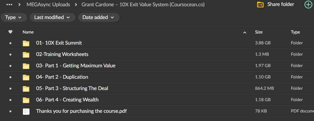 Grant Cardone - 10X Exit Value System - Image 2