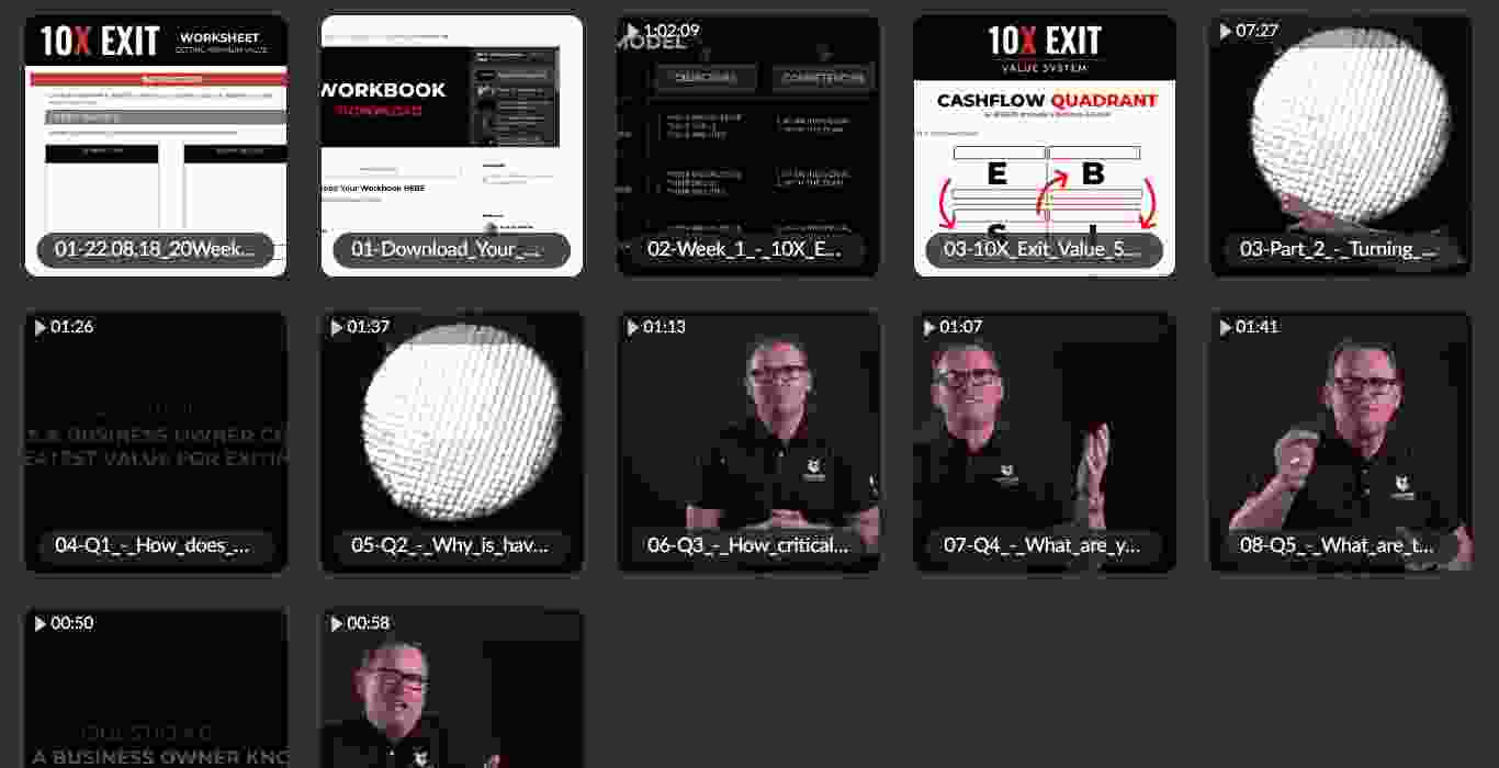 10X Exit Value System by Grant Cardone - CoursOcean