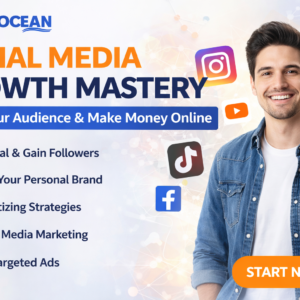 Coursocean Social Media Growth Mastery