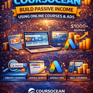 Earn with Coursocean – Build Passive Income Using Online Courses & Ads