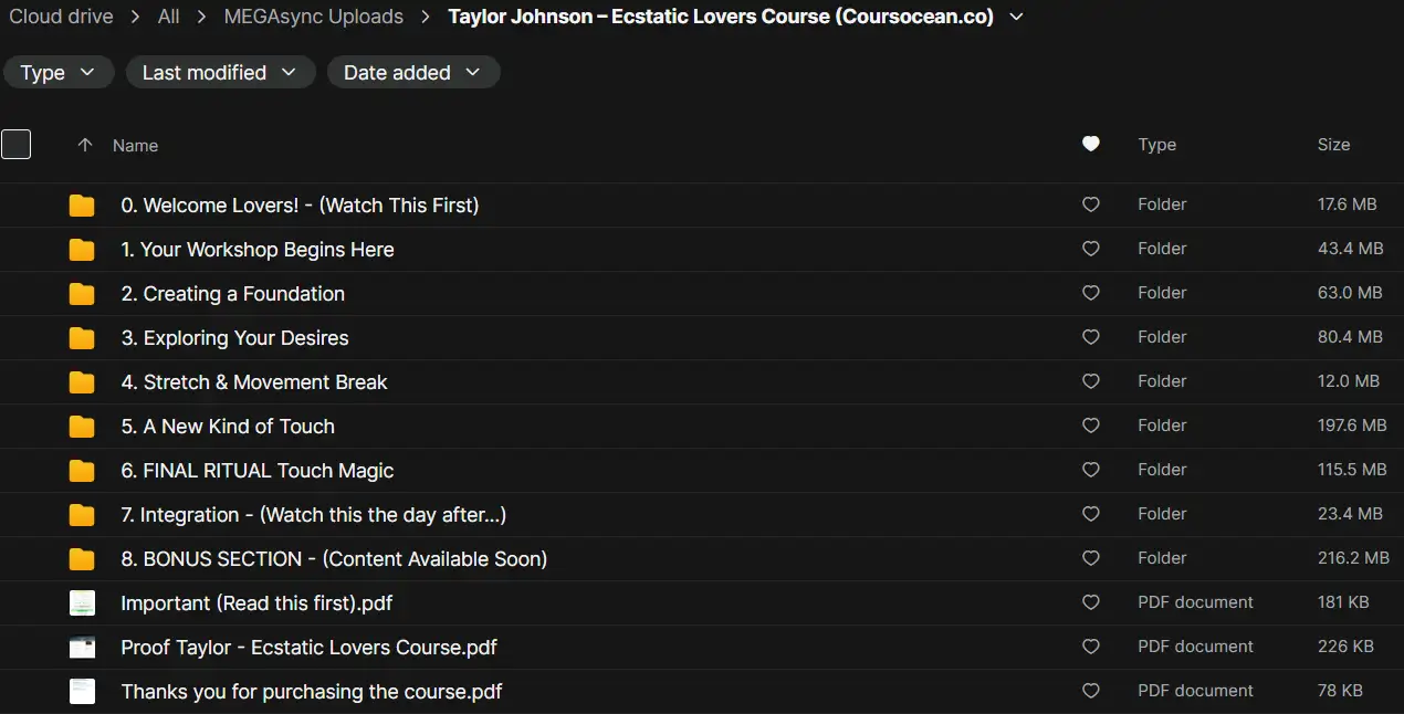 Taylor Johnson's Ecstatic Lovers Method