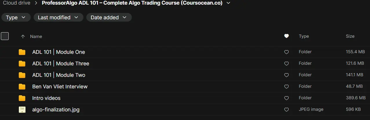 ProfessorAlgo ADL 101