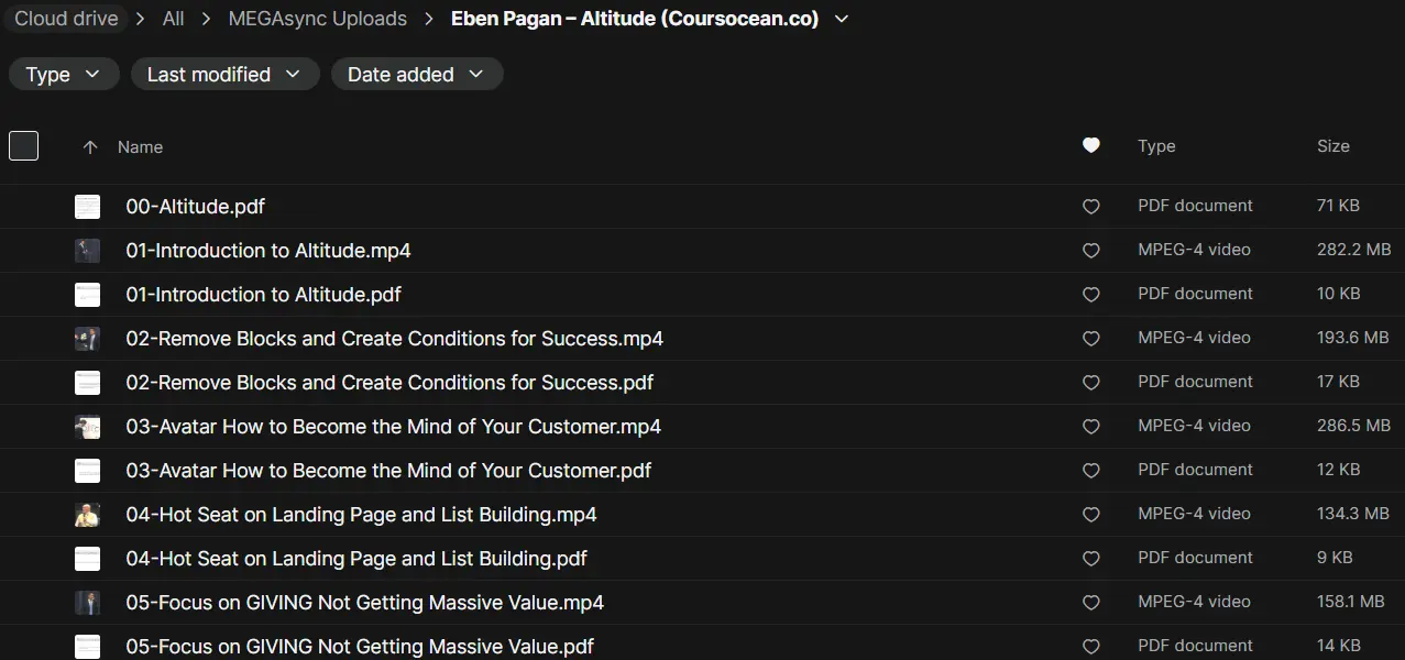 Eben Pagan – Altitude Business Growth Course