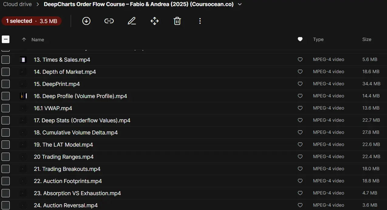 Fabio & Andrea – DeepCharts Order Flow Course (2025) - Image 3