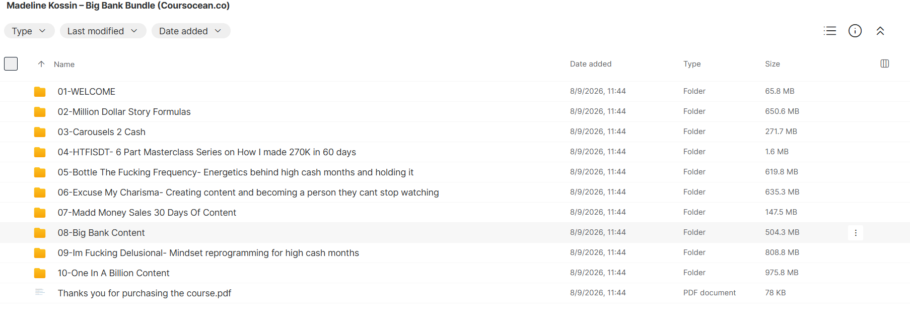 Madeline Kossin – Big Bank Bundle - Image 2